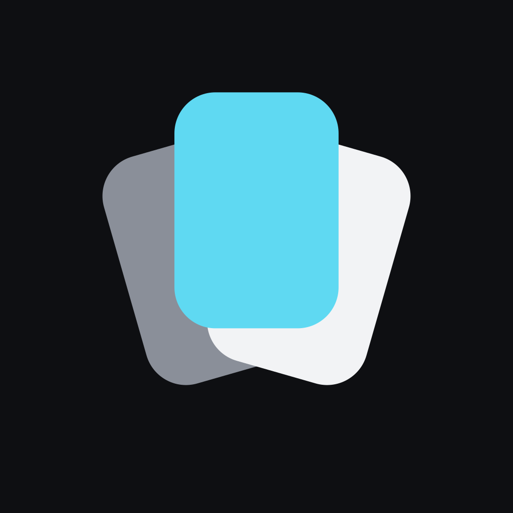Kasetto app icon on a black background